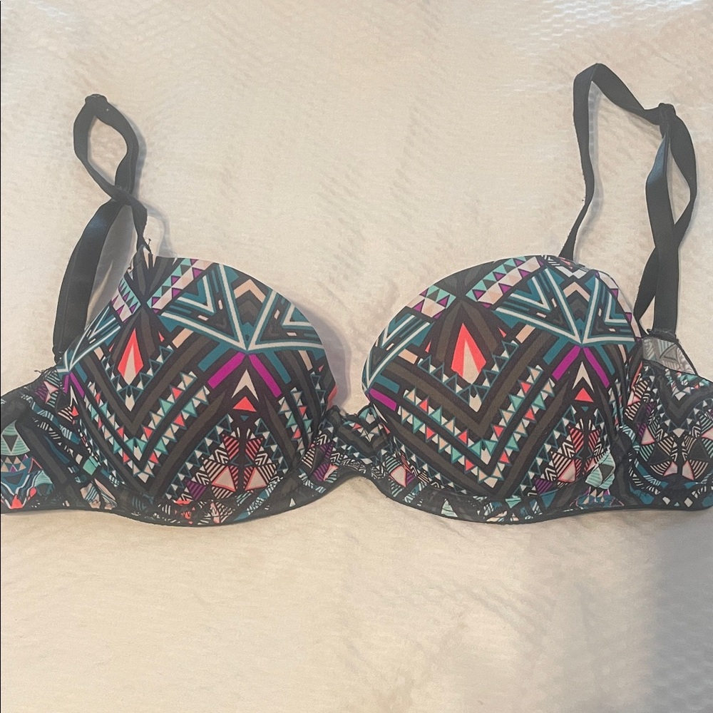 Pink bra